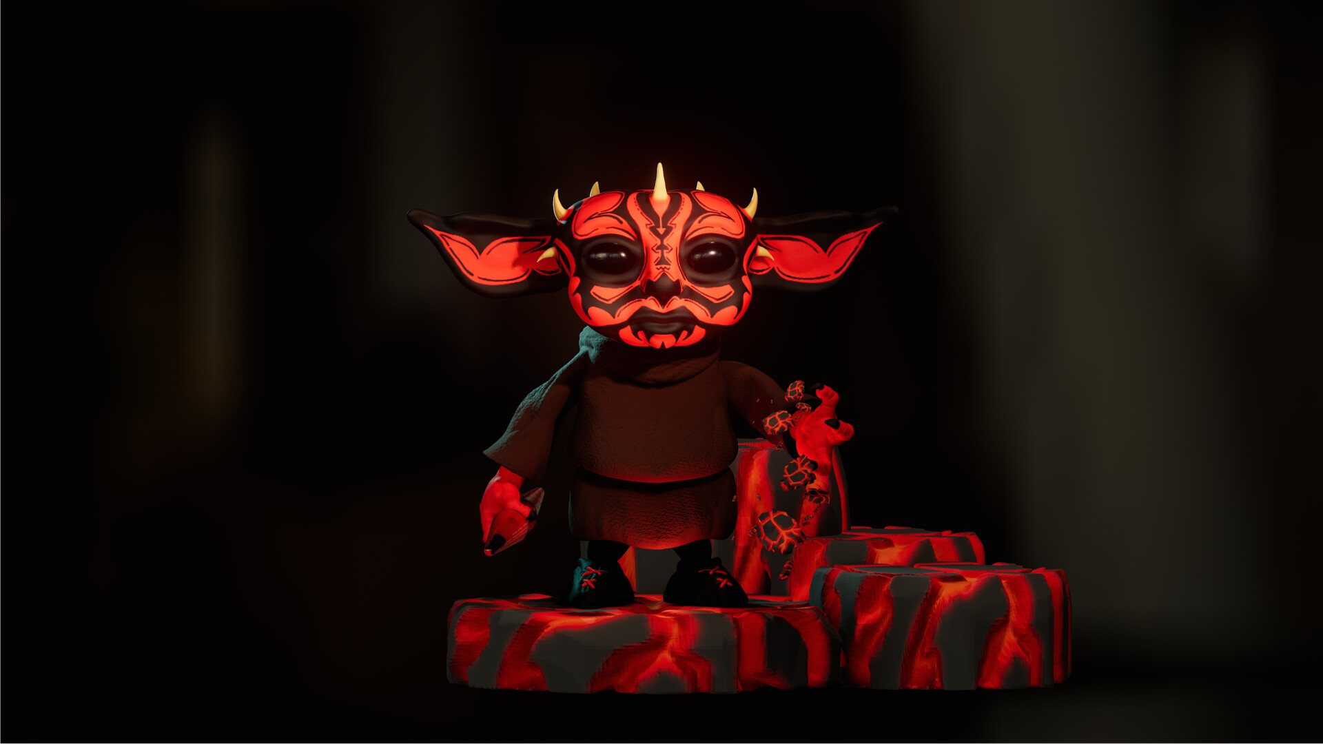 ArtStation - "The Shadow's Resurgence" baby edition