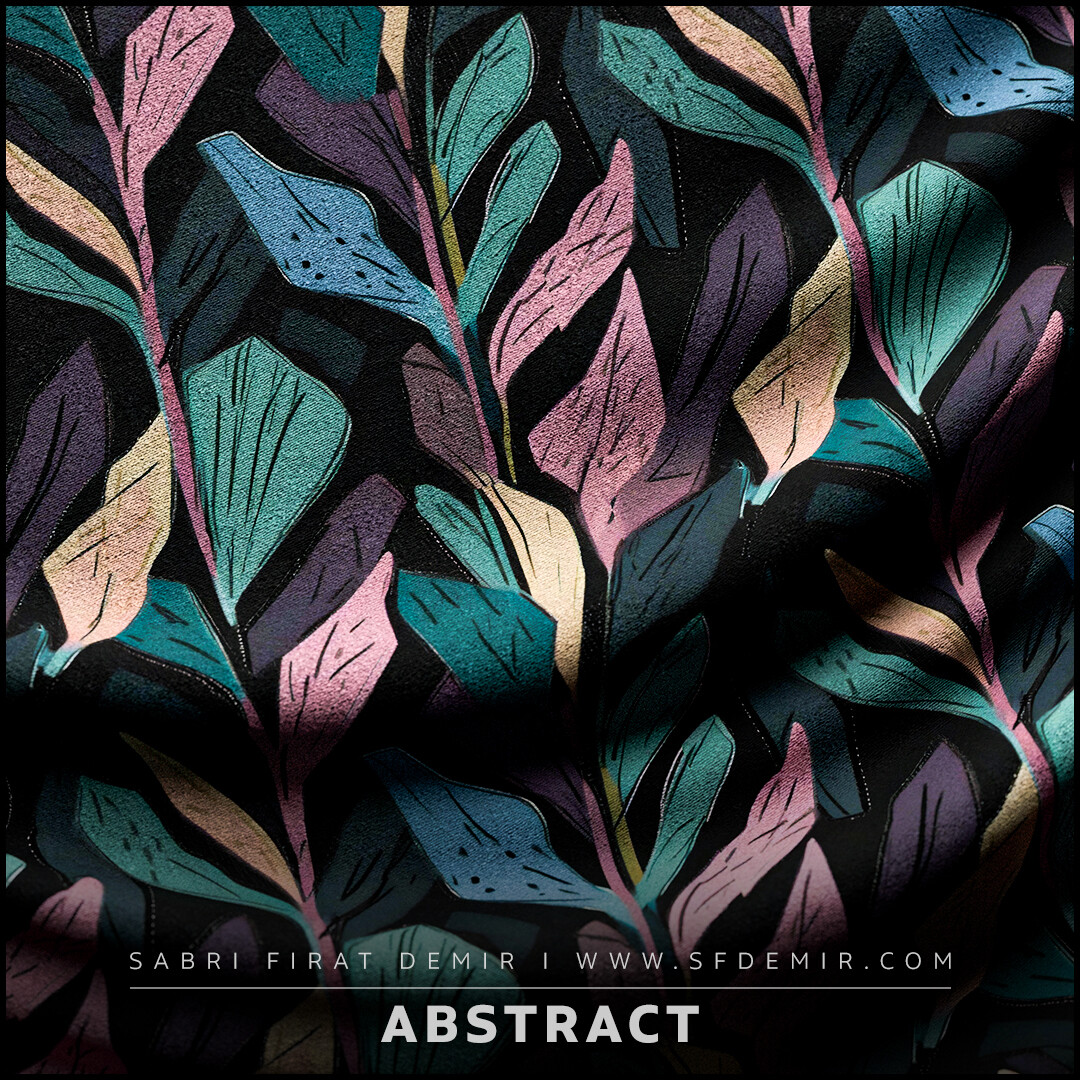 Abstract Pattern Fabric - Cotton Pack