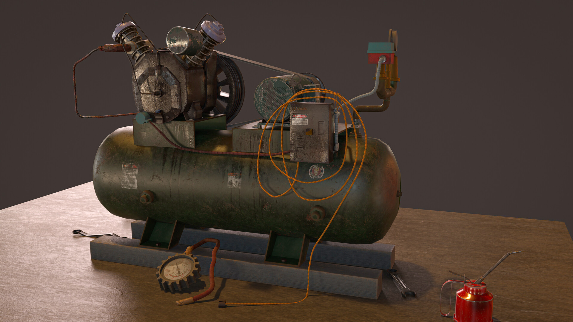 ArtStation - Air compressor