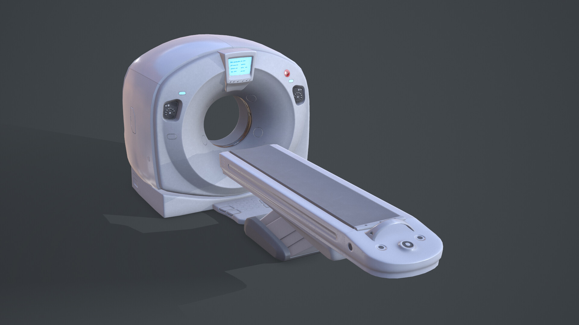 ArtStation - Magnetic Resonance Machine - Game asset