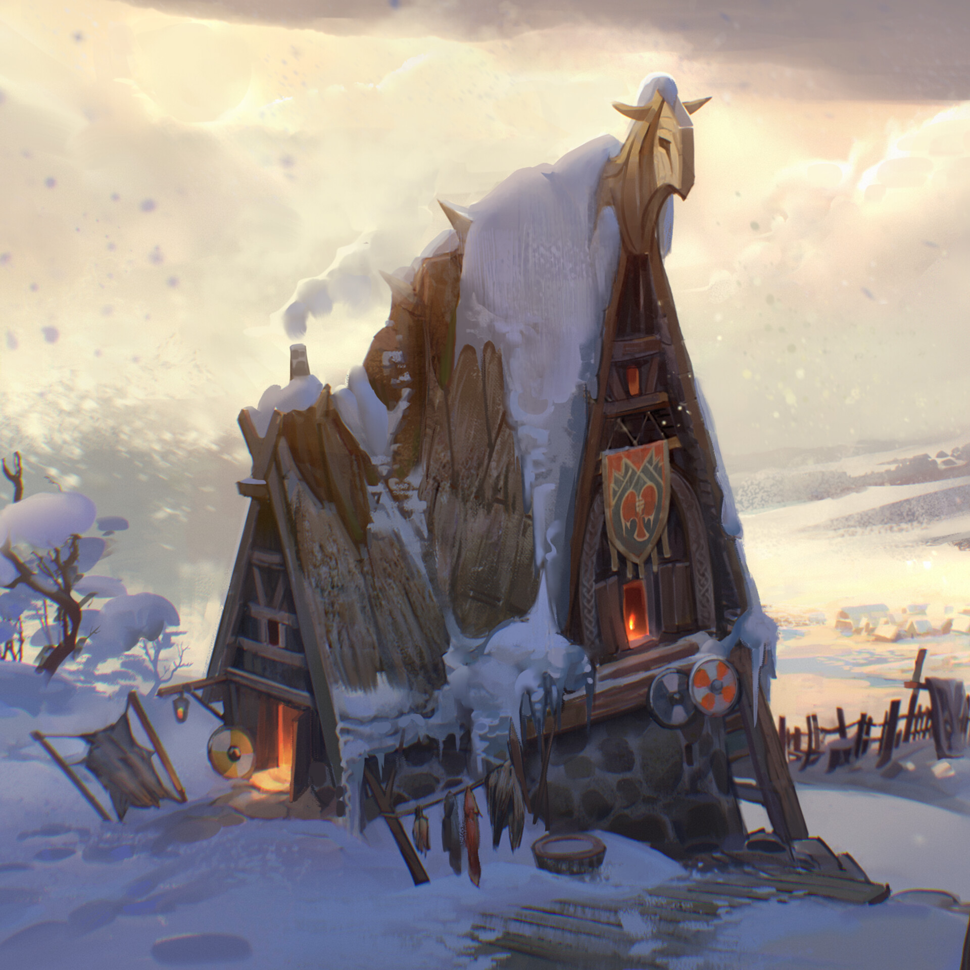 ArtStation - Viking Village