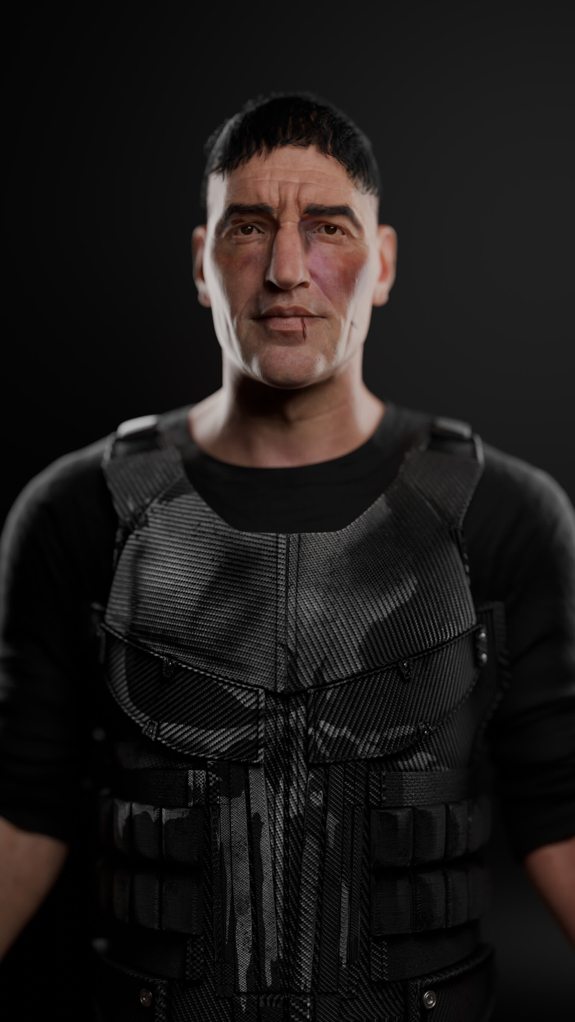 ArtStation - The Punisher Frank Castle