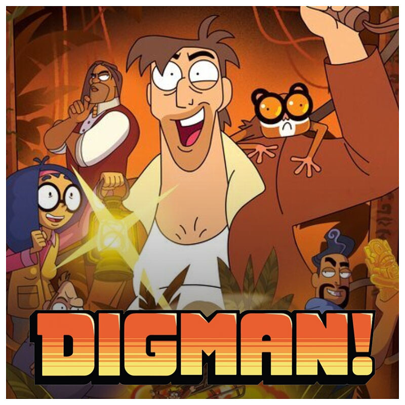 Digman! - Background Design
