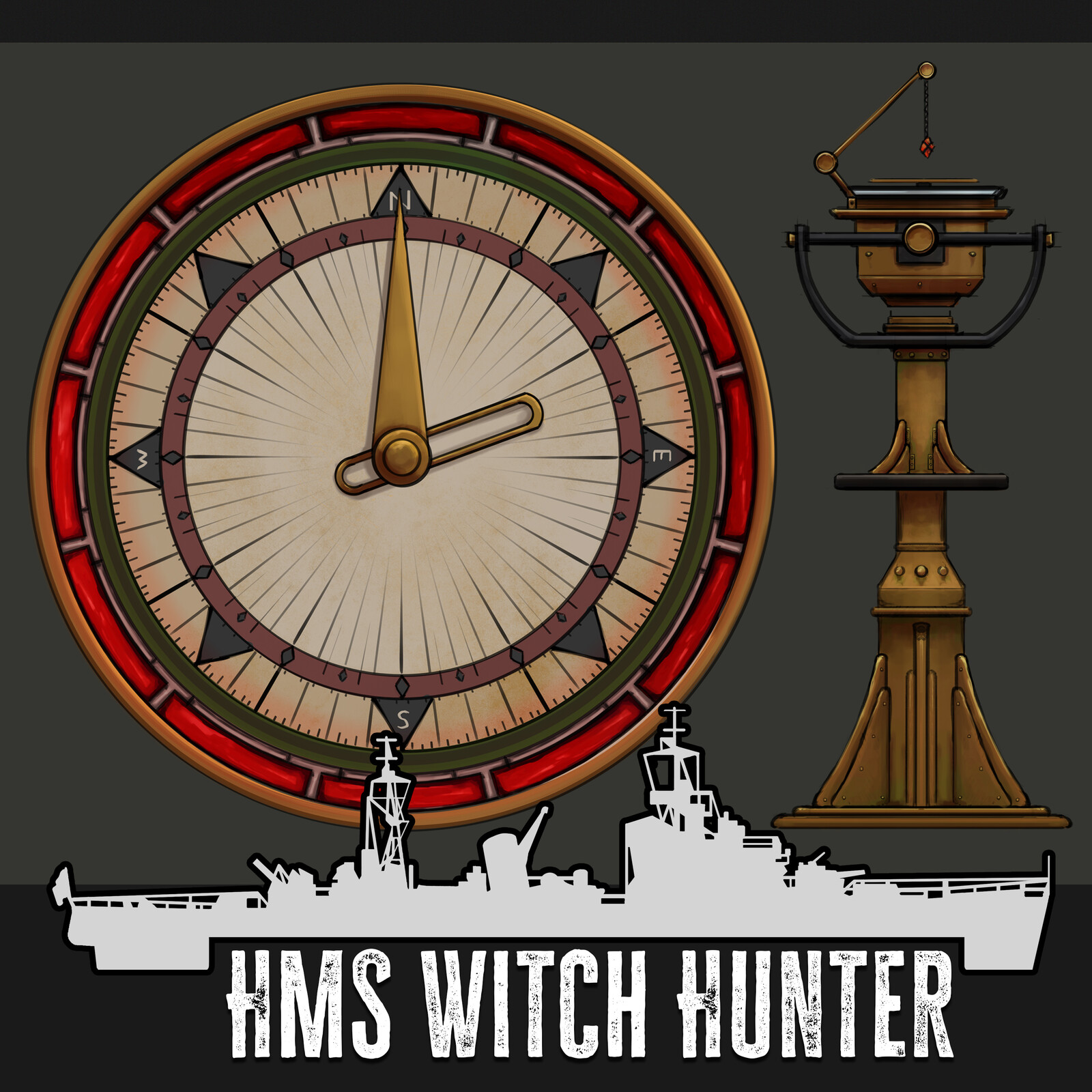 HMS Witch Hunter - Props