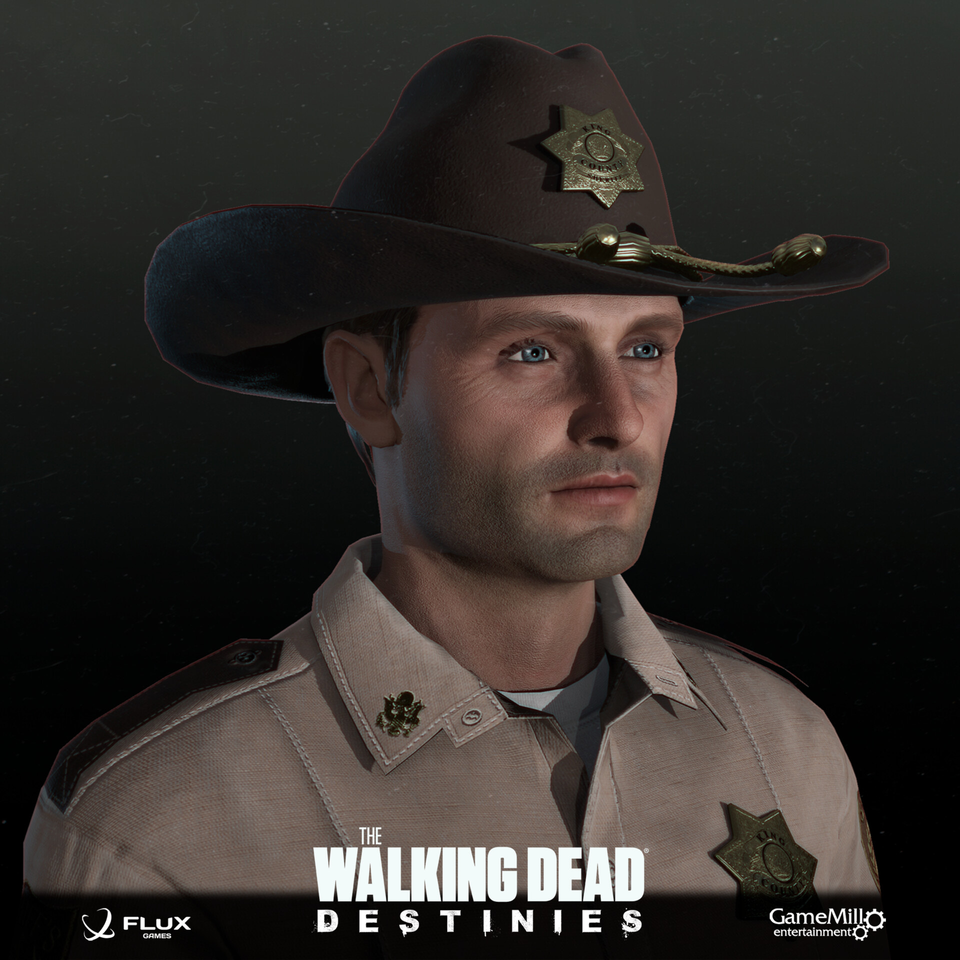 Artstation Rick Grimes Sheriff Skin