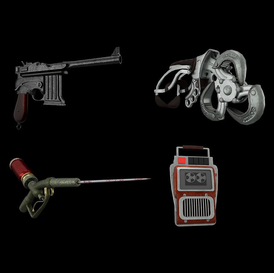 ArtStation - Bioshock Props