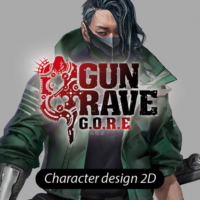 GunGrave: Gore - Character design 2D