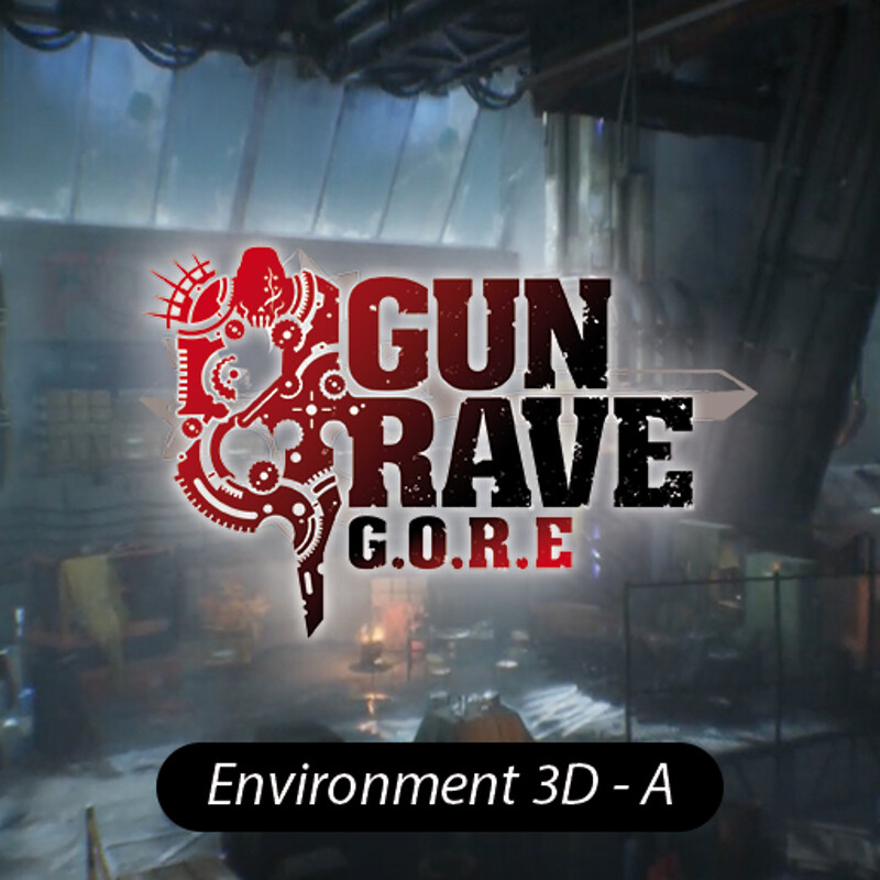 Tokkun Studio / Unreal Engine 4 - 3D Environment art - GunGrave: Gore