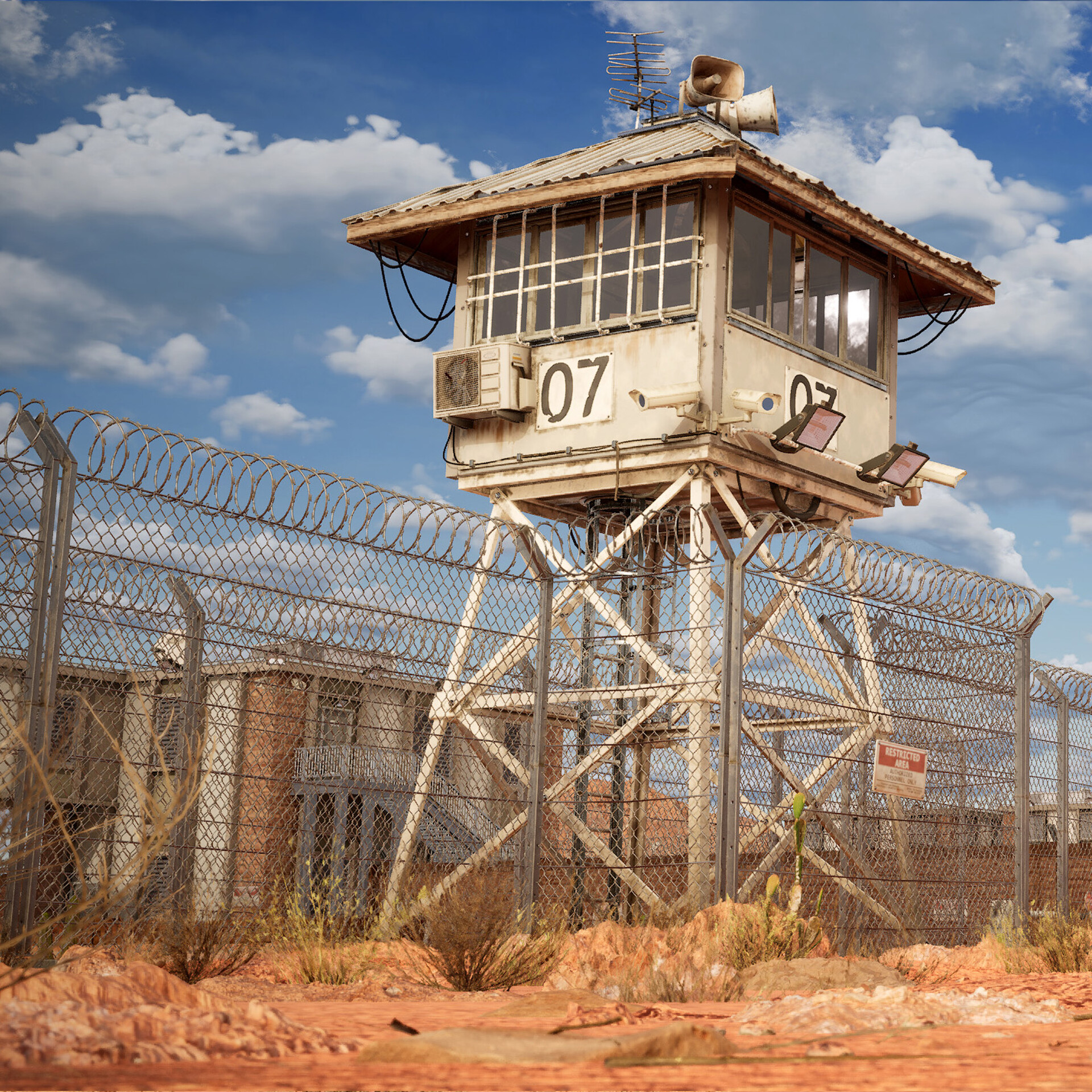 ArtStation - Prison Tower