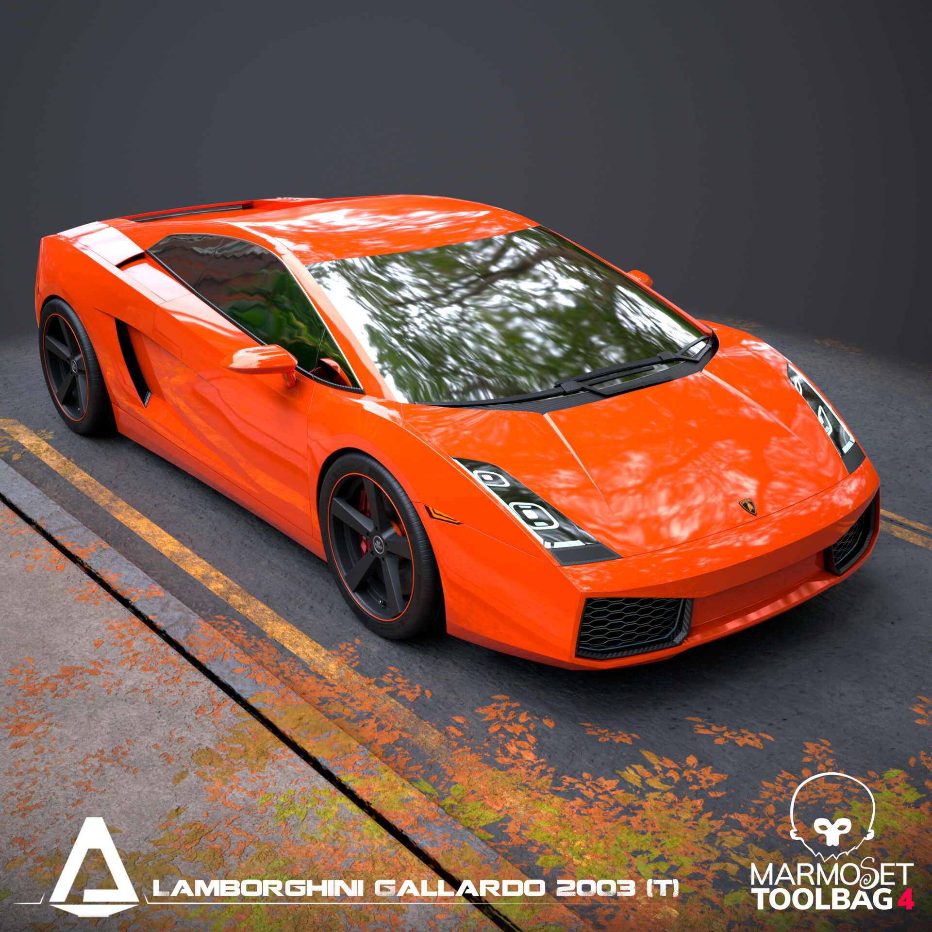 ArtStation - Lamborghini Gallardo Ver 2003 (T)