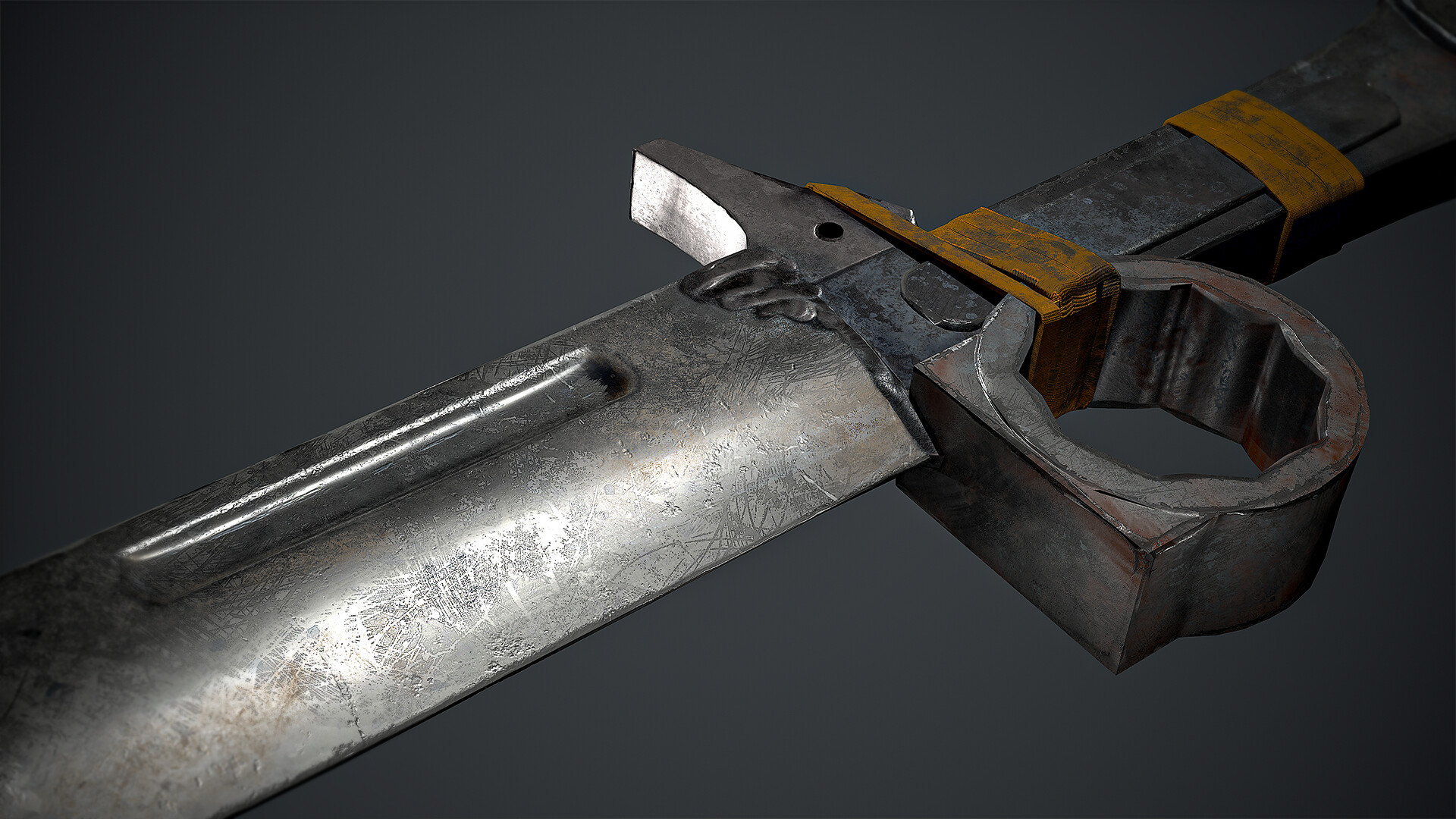 ArtStation - Post-Apocalyptic Knife