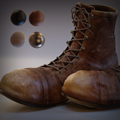 Old Leather Boots