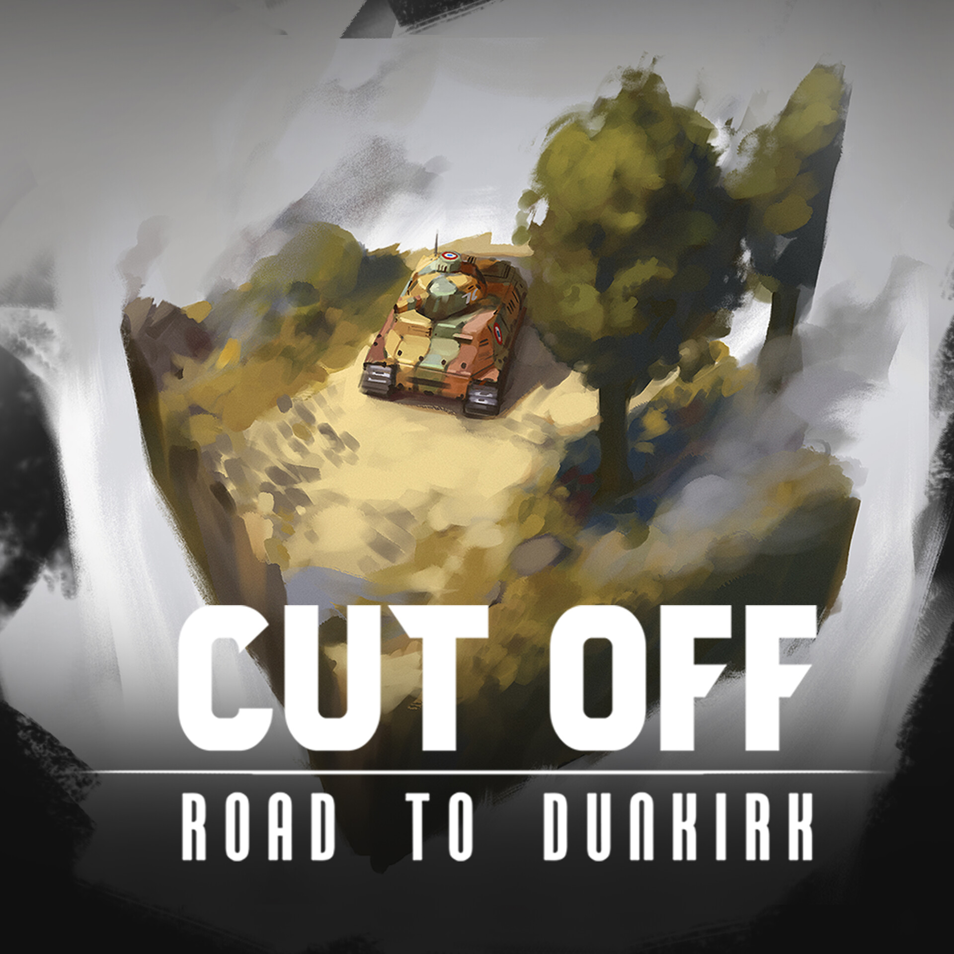 ArtStation Cut Off Road To Dunkirk UI & research 2023