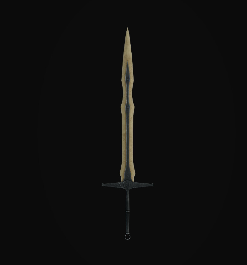 ArtStation Dragonbone Greatsword   Adam Finn Adam Finn Screenshot 2024 02 10 002136 