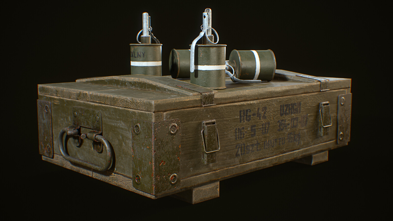 RG-42 Grenade Box