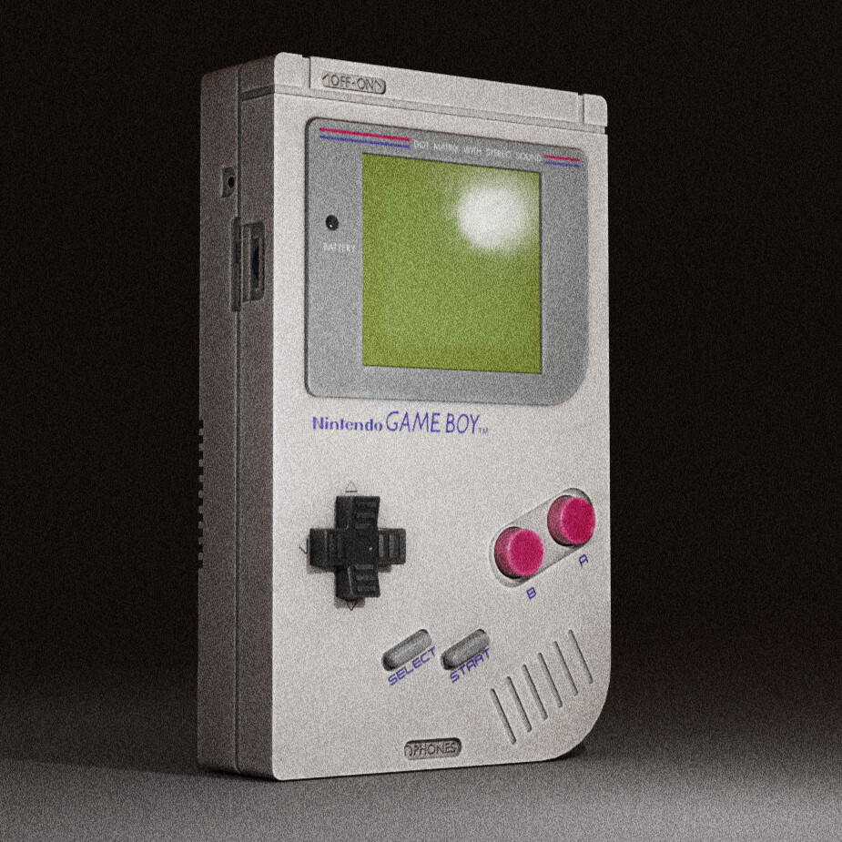 ArtStation - Game Boy model - prop