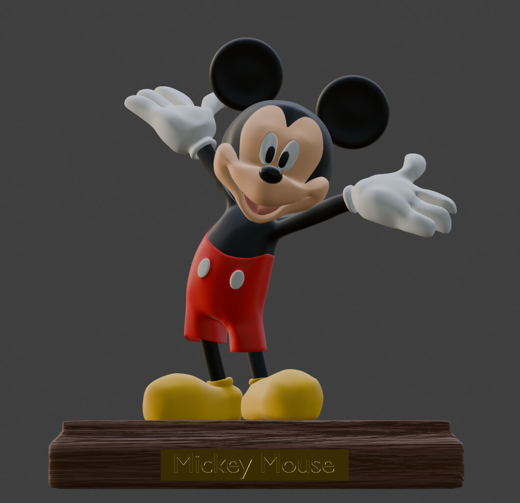 ArtStation - Mickey Mouse