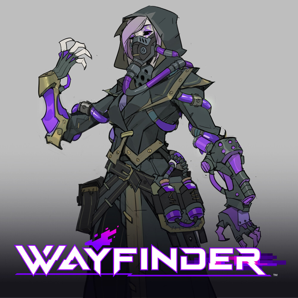 Venomess - Wayfinder character concept
