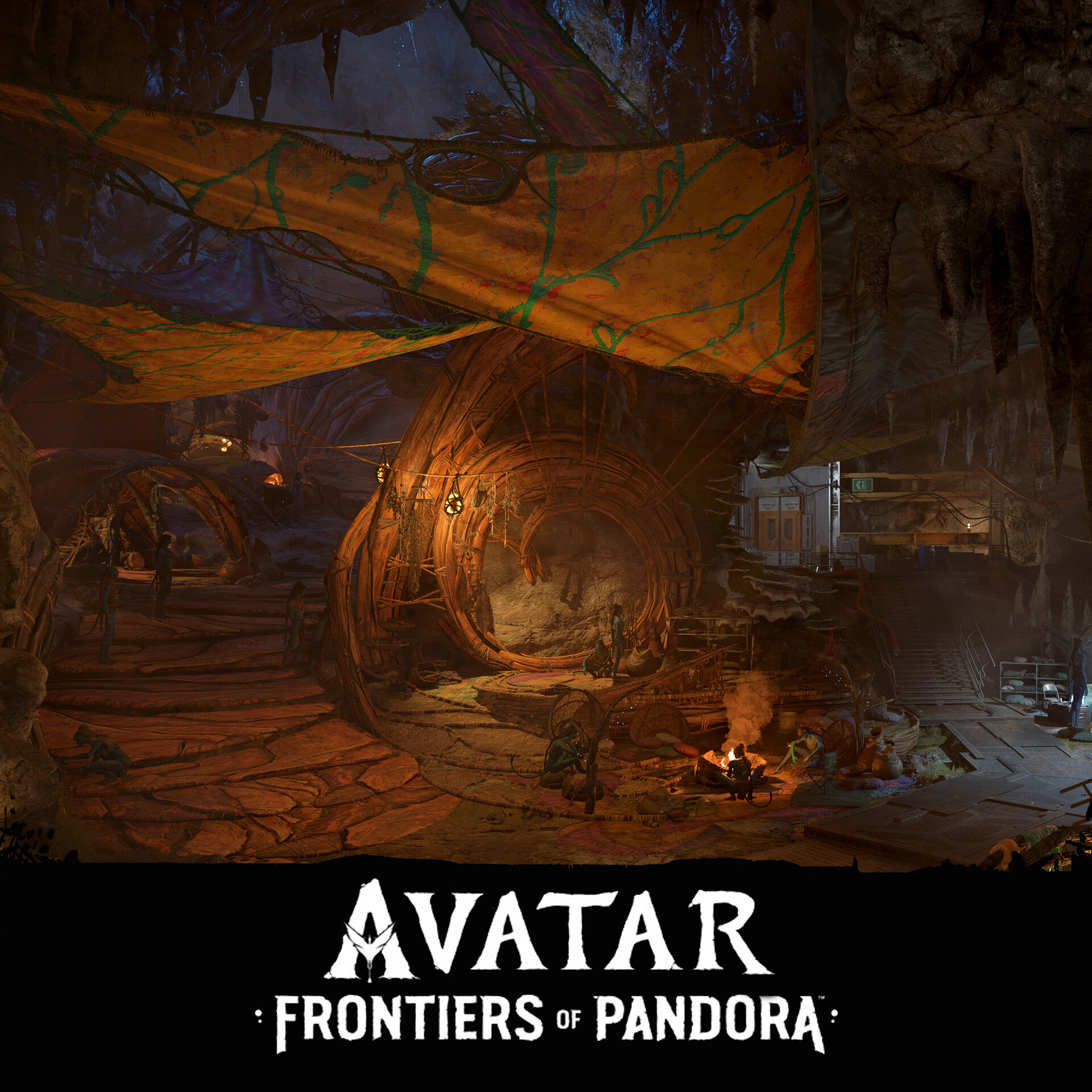 Artstation avatar frontiers of pandora resistance hideout