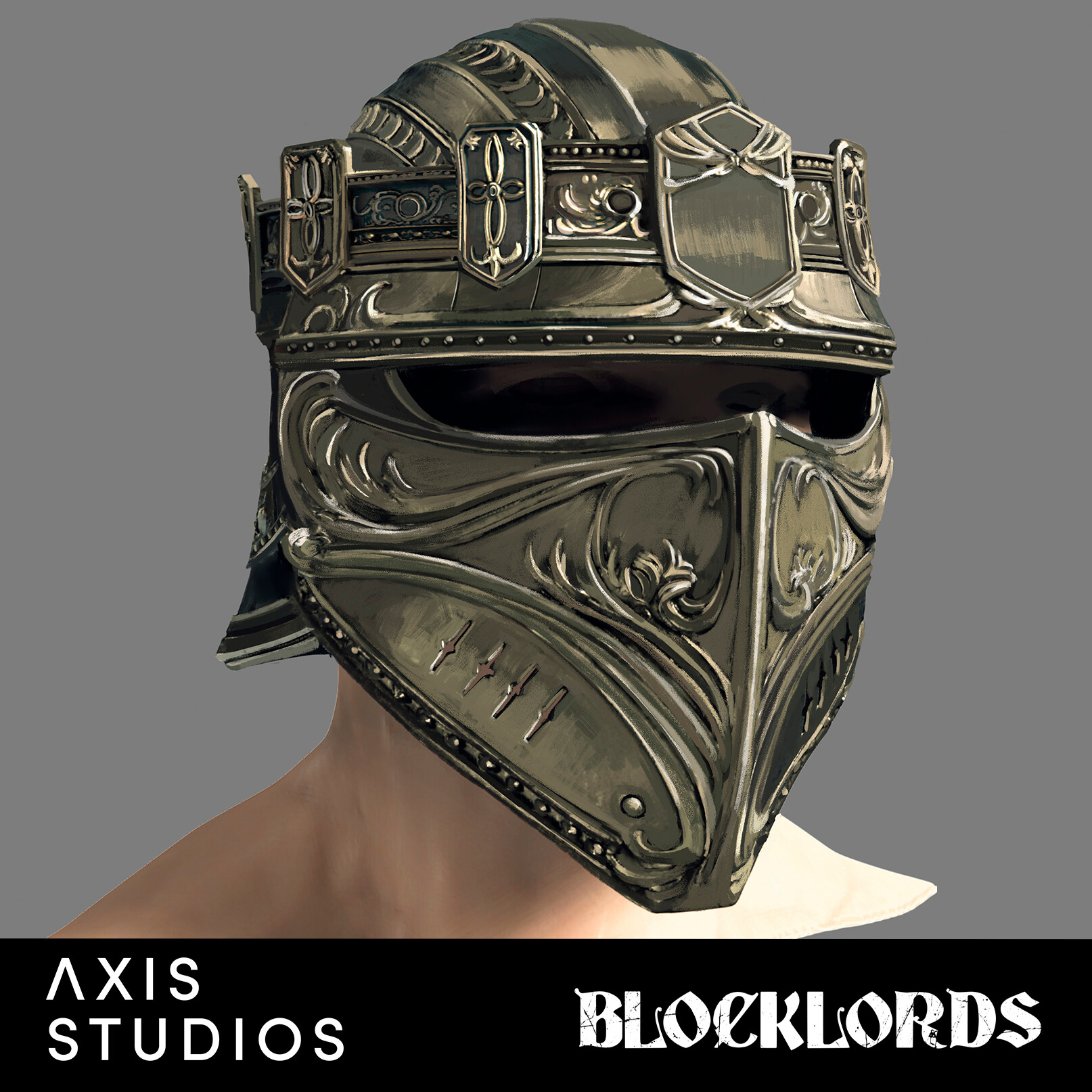 ArtStation - King's Helmet_Protect Your House_Blocklords