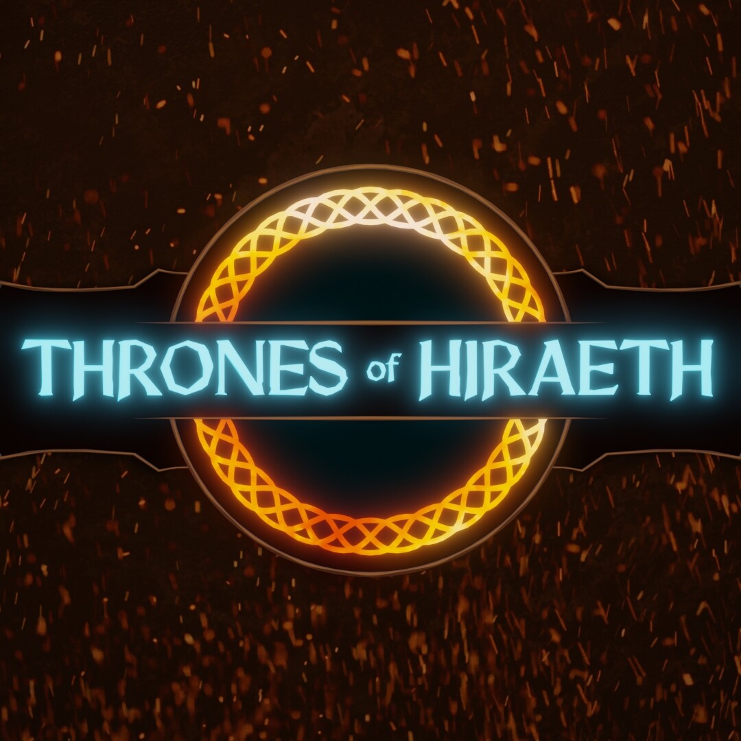 ArtStation - Thrones of Hiraeth Animated Logo