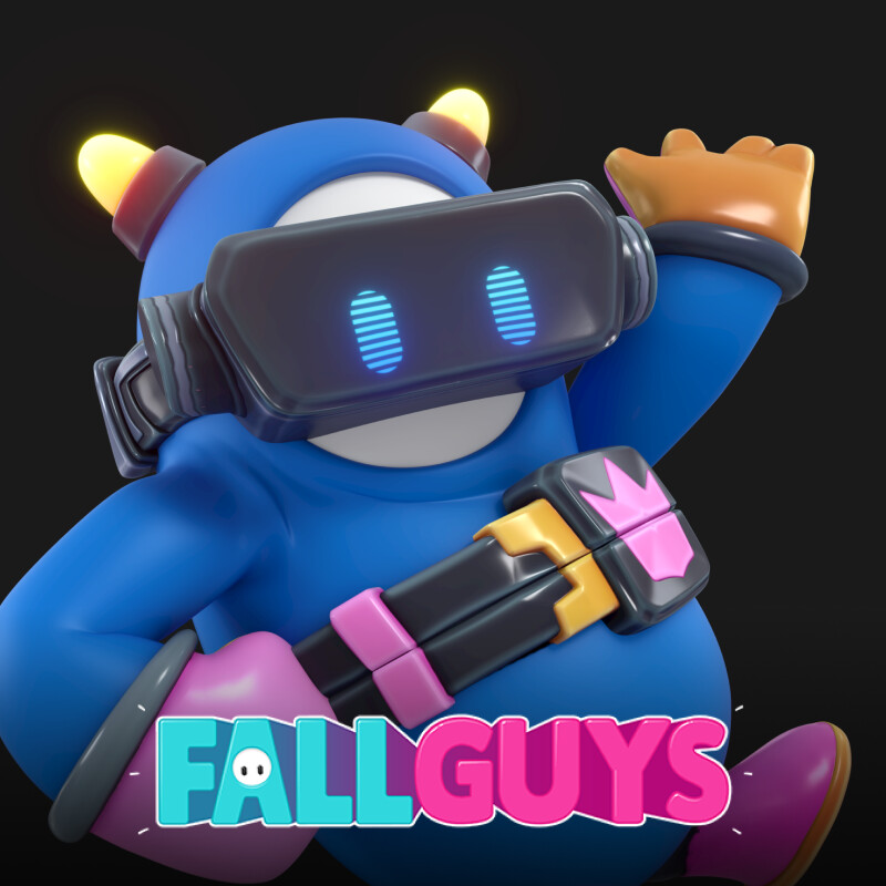 ArtStation - Stylized 3D Characters (Fall Guys)