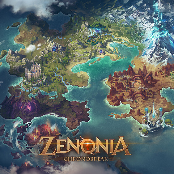 ArtStation - worldmap