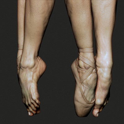 Feet Timelapse [Zbrush]