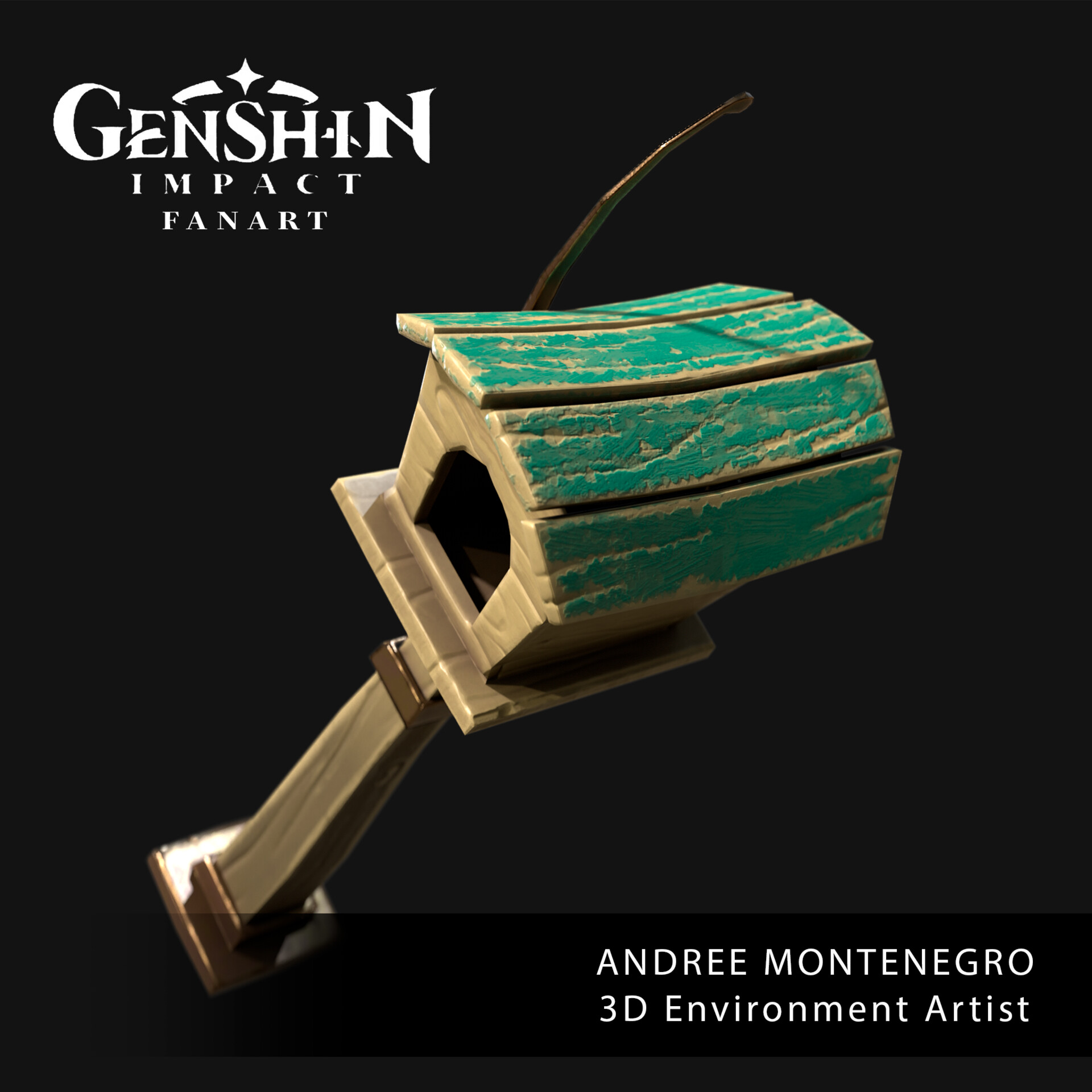 ArtStation Mailbox Genshin Impact Fanart