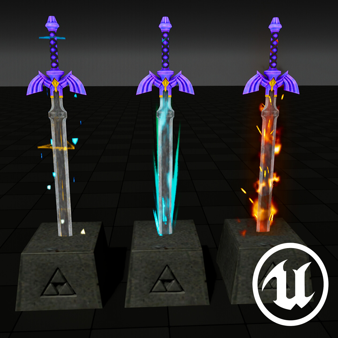 ArtStation - Master Sword Aura Effects