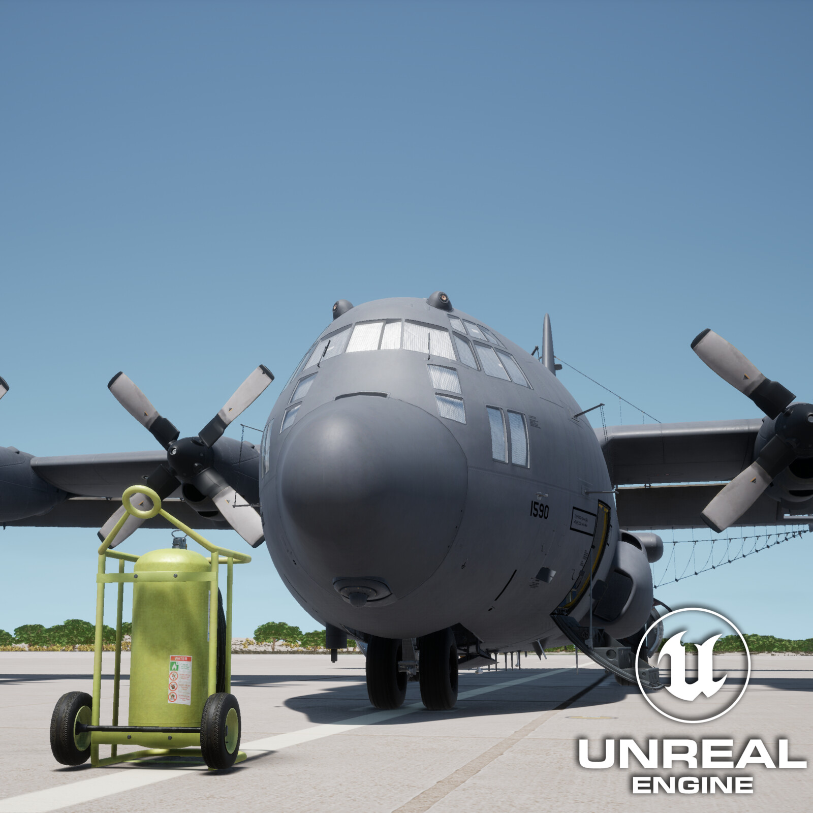 EC-130 Virtual Reality Training Simulator