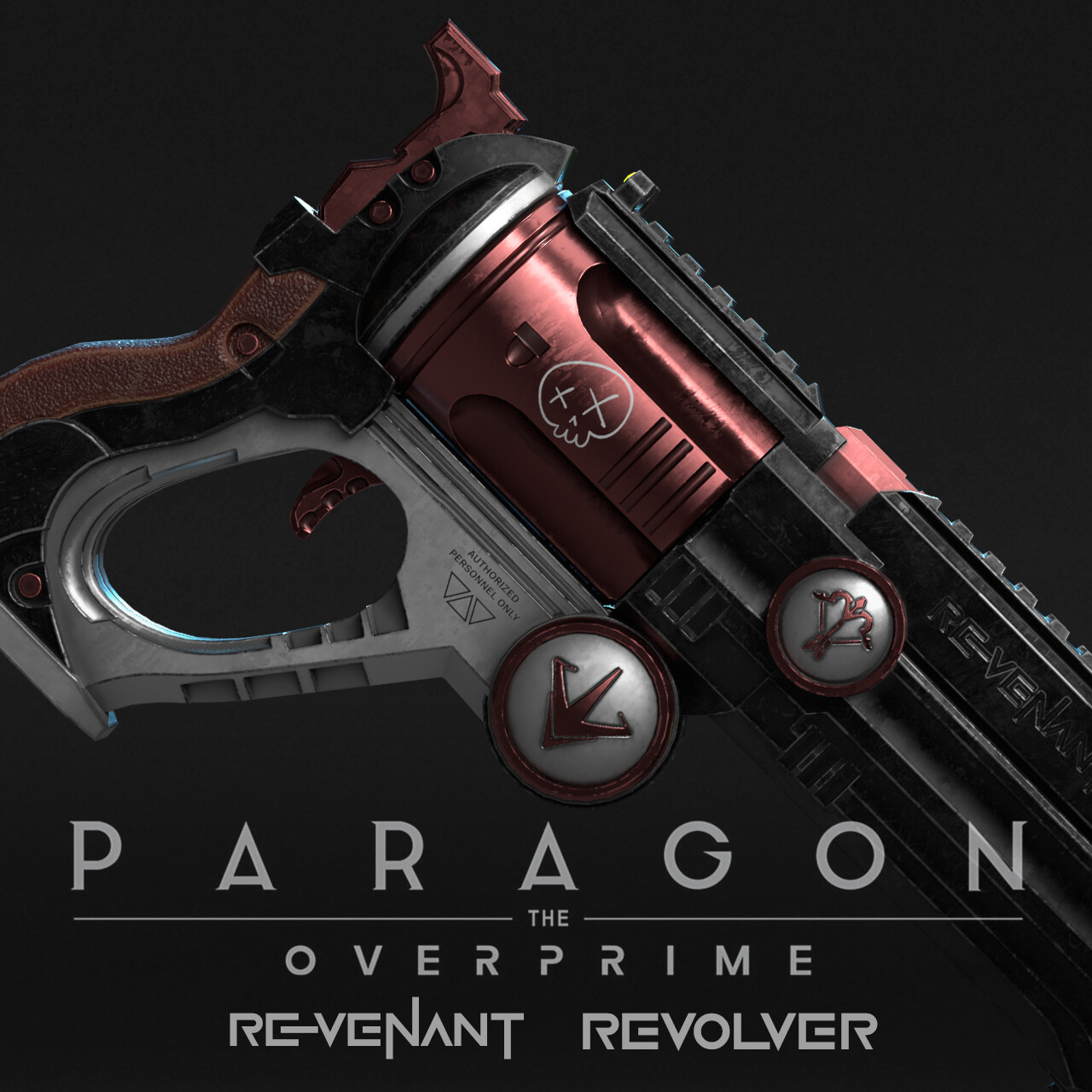 ArtStation - Paragon The Overprime: Revenant Bounty Hunter Revolver