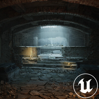 ArtStation - Relighting: Medieval Fantasy Ruins - Unreal Engine 5