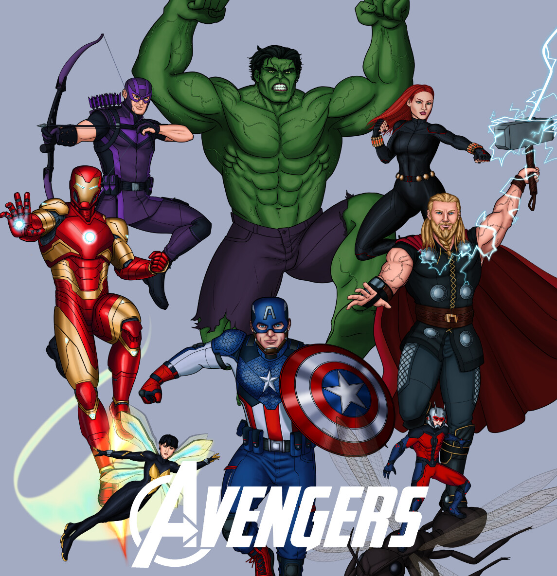 ArtStation - THE AVENGERS