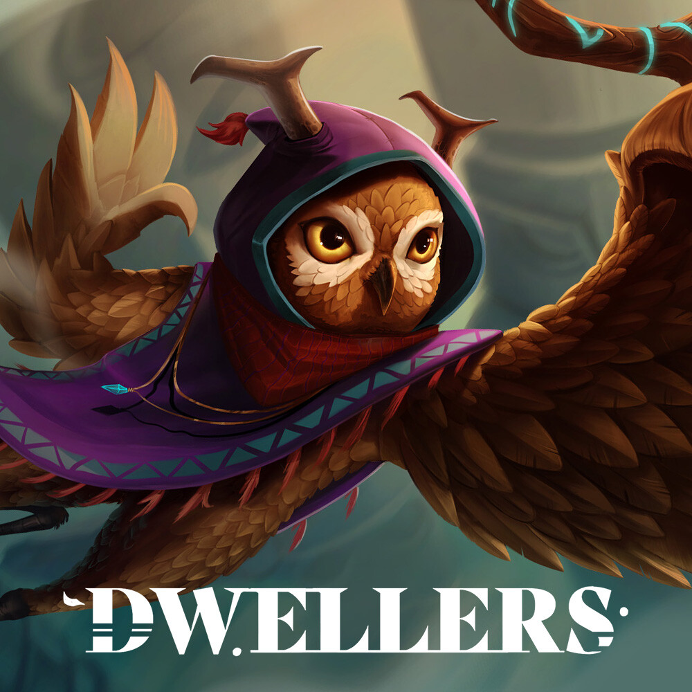 ArtStation - Renegade Owl - splash art | Dwellers