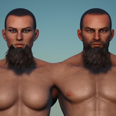 Hair Growth and Aging Part System (Unreal Engine)