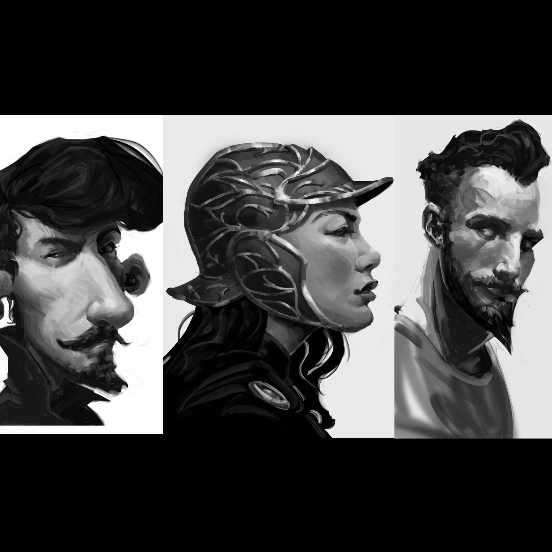 ArtStation - B&W Sketches #1