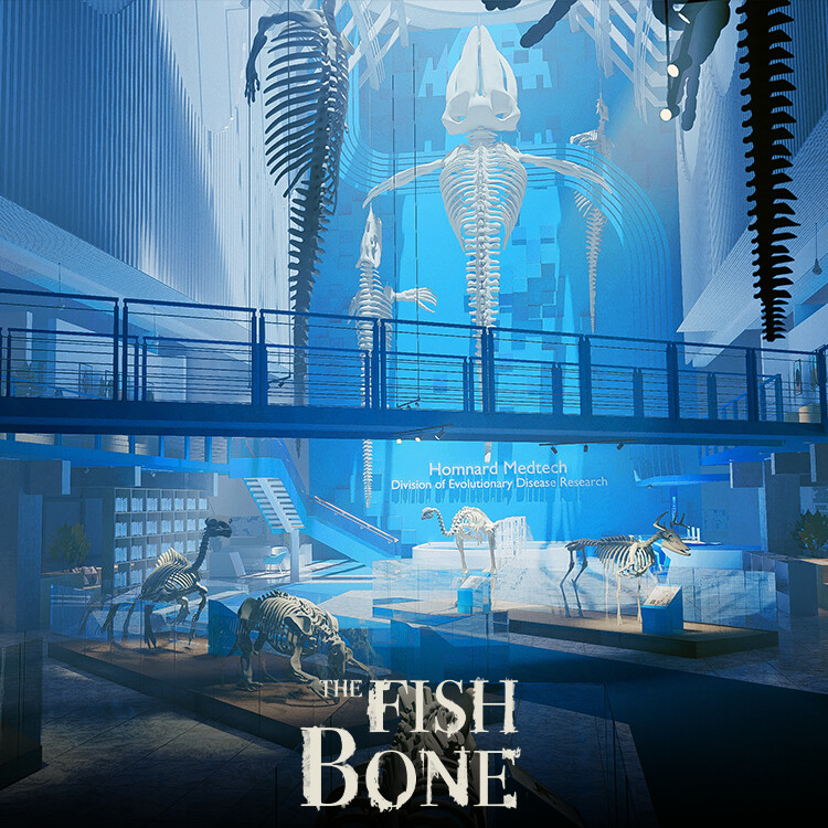 Fish Bone - Homnard Medtech lobby design