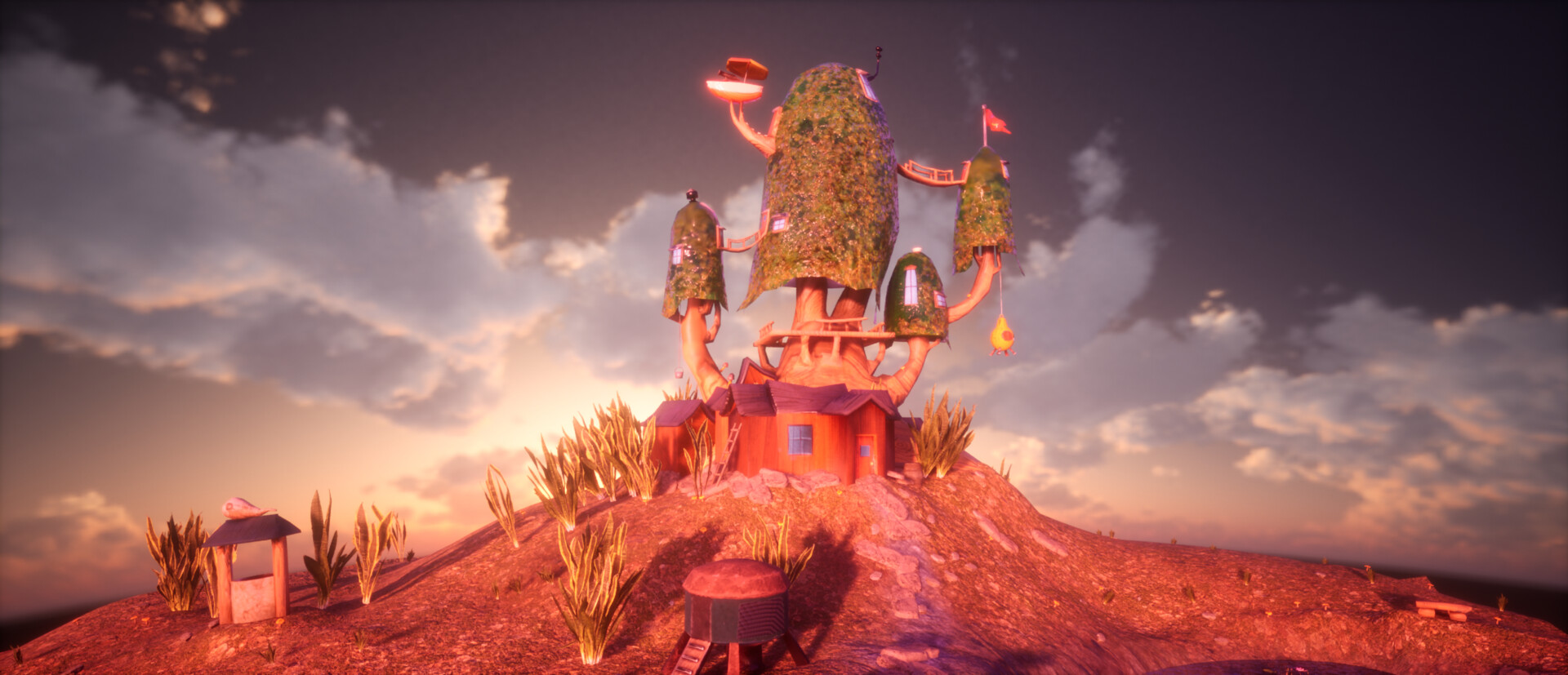 ArtStation - Tree fort - Aventure time