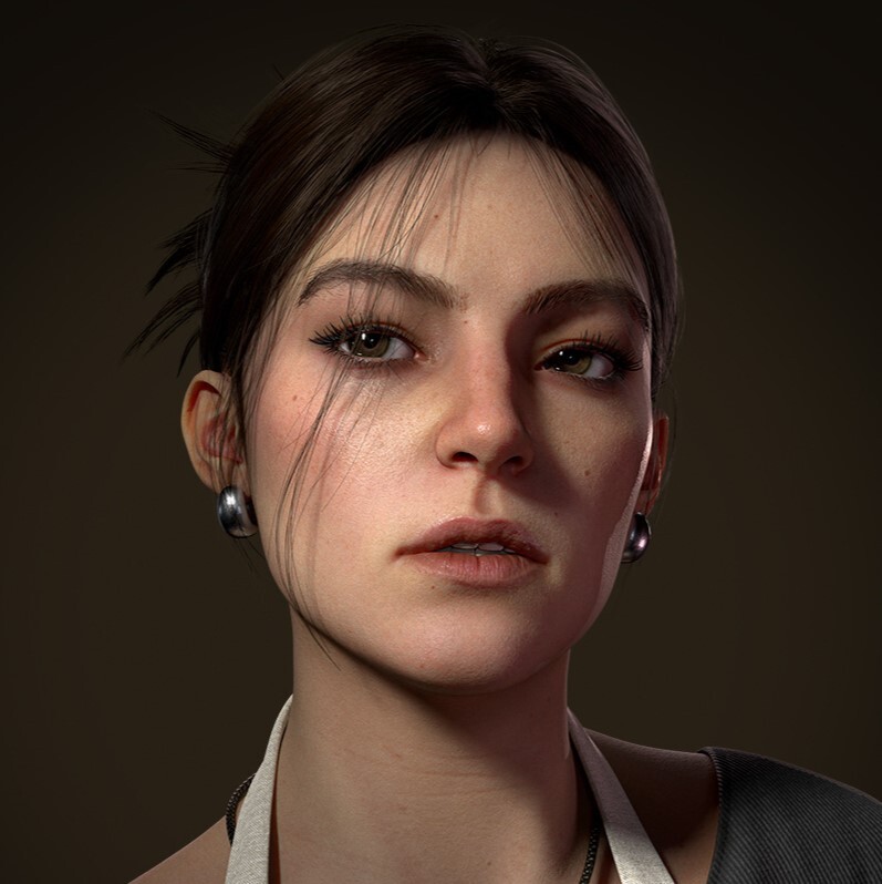 ArtStation - Female portrait