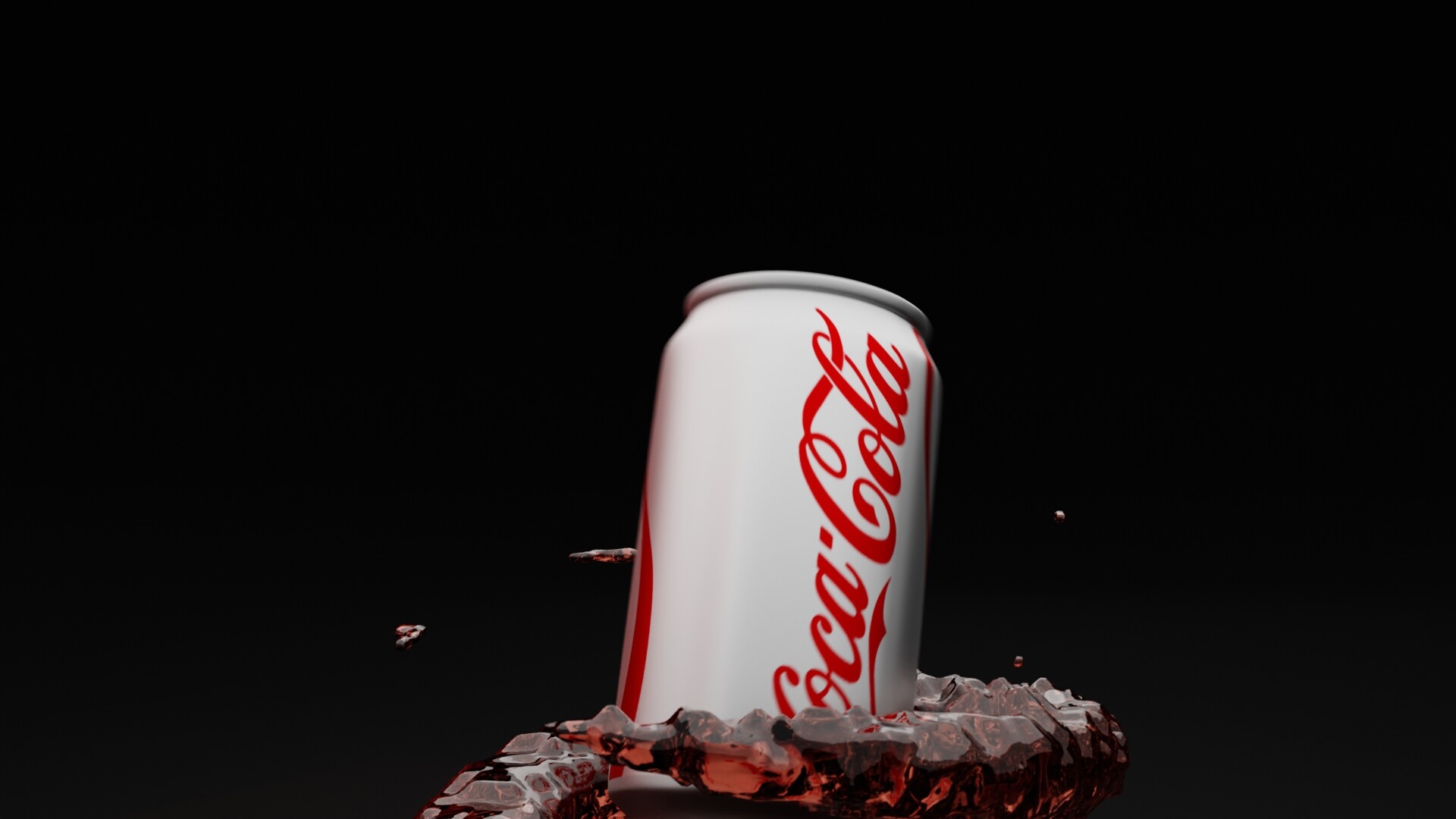 ArtStation - Coca Cola Product Visualization