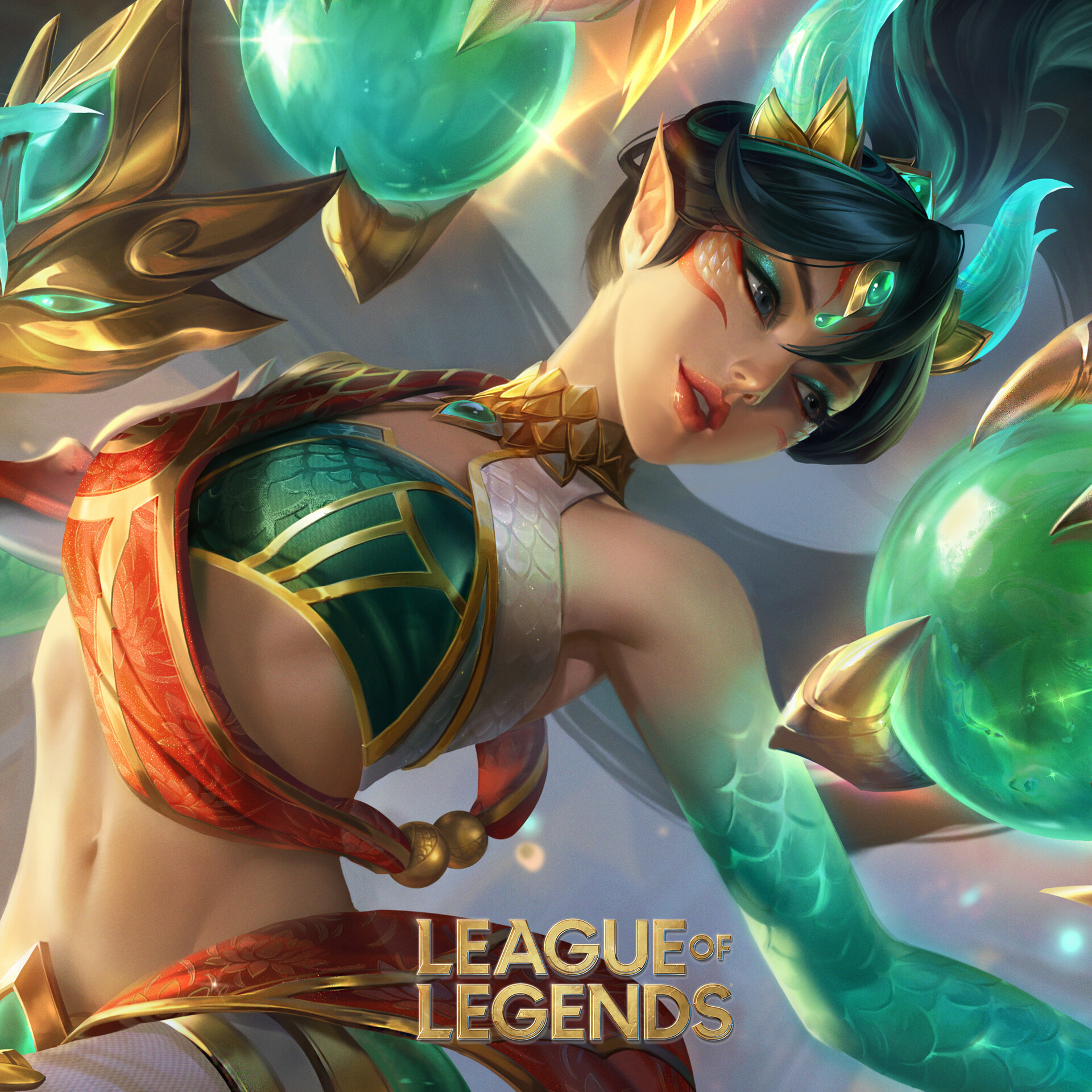 ArtStation - Heavenscale Kai'sa - League of Legends Splash Art