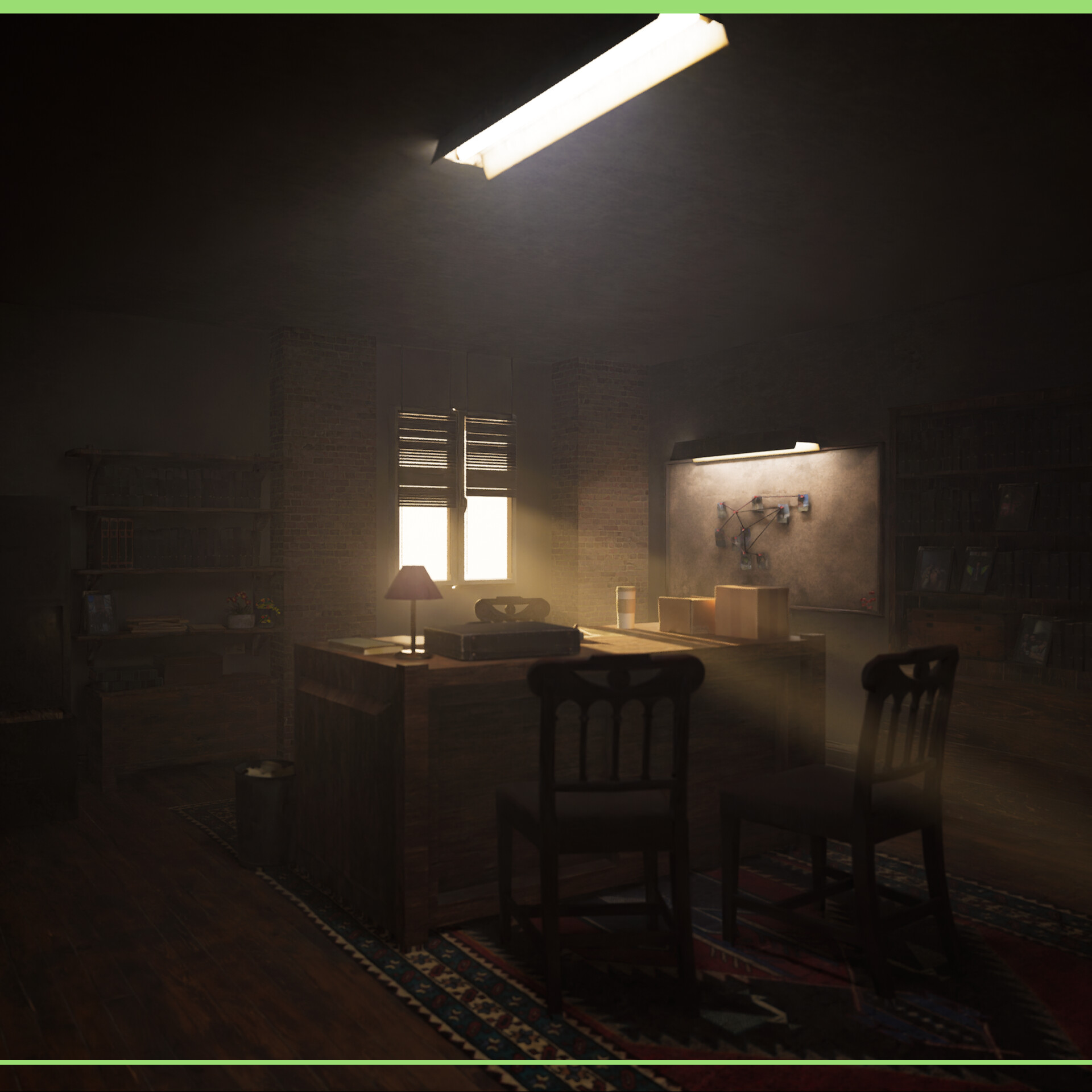 ArtStation - Private Investigator Office