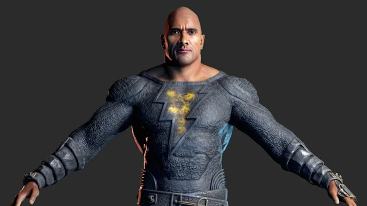 ArtStation - The Rock Likeness 3D Character