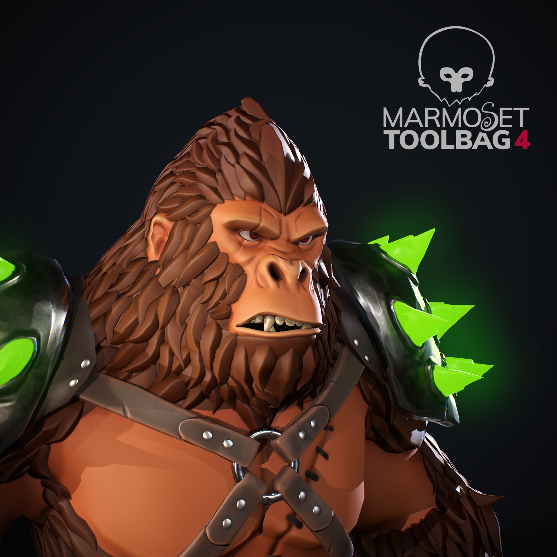 ArtStation - Styliced Gorilla - Real Time