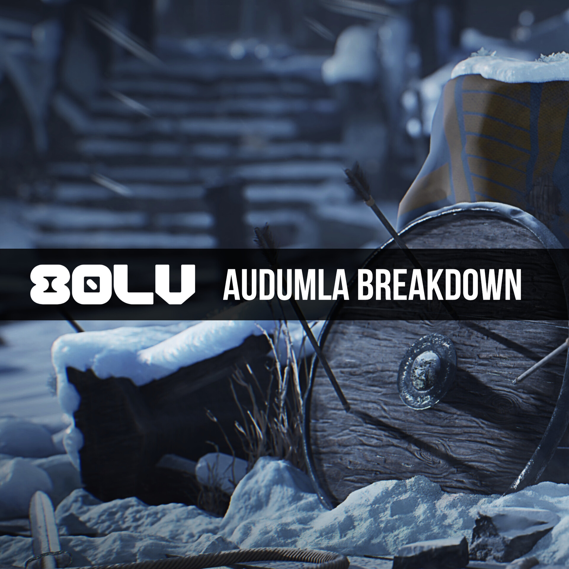 ArtStation - Audumla Land - Environment Games- Breakdown 80LV