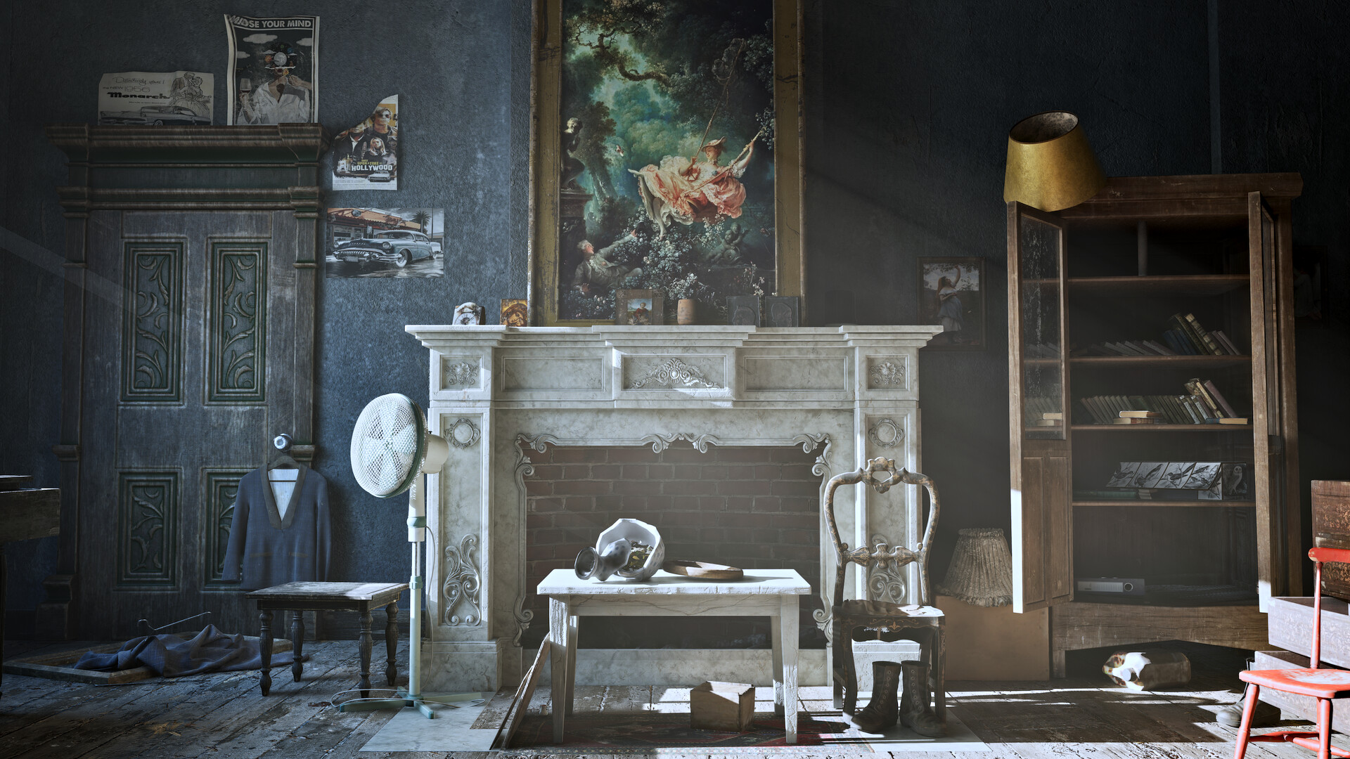 ArtStation - Vintage room (UE5)