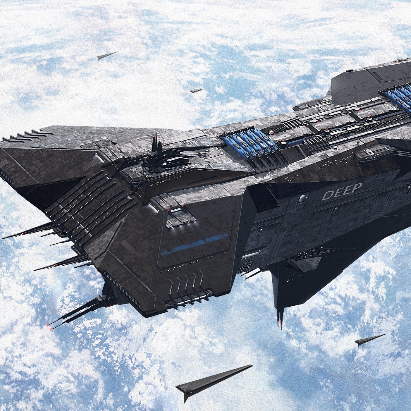 ArtStation - 3Dcoat Mothership design 02