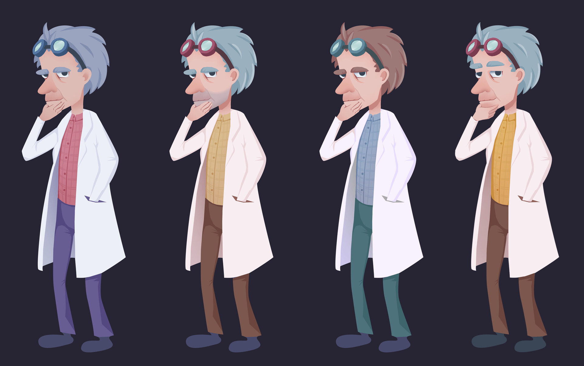 ArtStation - Scientist - game character