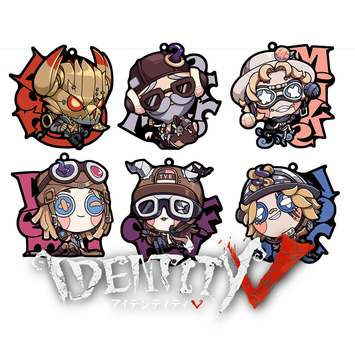 ArtStation - Game peripherals-badge design-《Identity V》